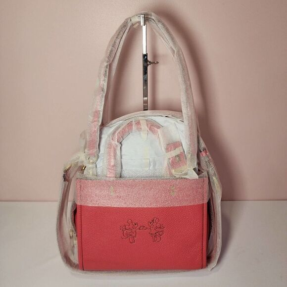 NWT C6106 Disney X Coach Rogue 25 Mickey Mouse & Minnie Mouse Mixed Leathers - Picture 1 of 10